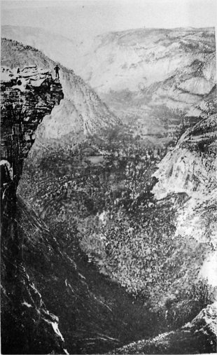 George Anderson on Half Dome in 1877