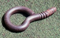 Eyebolt that George Anderson used in 1877 on Mount Starr King