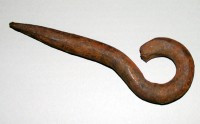 Spike believed to be used by Anderson in 1875